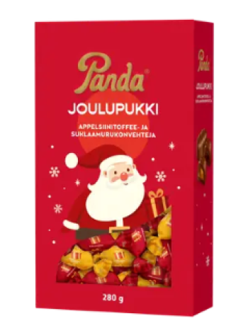 Шоколадные конфеты Panda Joulupukki 280г 
