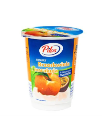Фруктовый йогурт Pilos 150г Персик-маракуйя