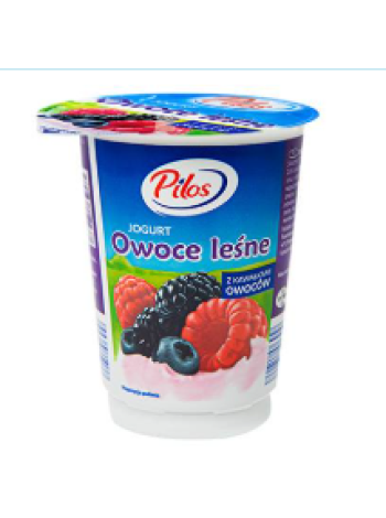 Фруктовый йогурт Pilos 150г Лесные ягоды  