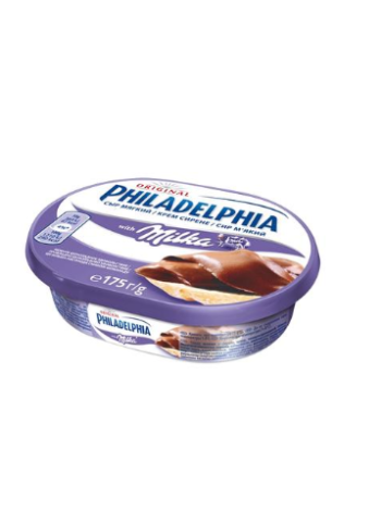 Сливочный сыр PHILADELPHIA Milka 175г