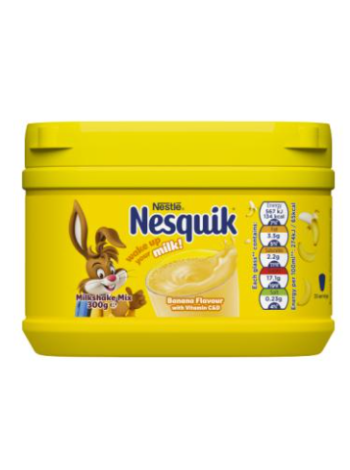 Смесь для молочного коктейля Nesquik со вкусом банана 300 г
