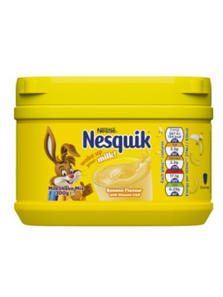 Смесь для молочного коктейля Nesquik со вкусом банана 300 г