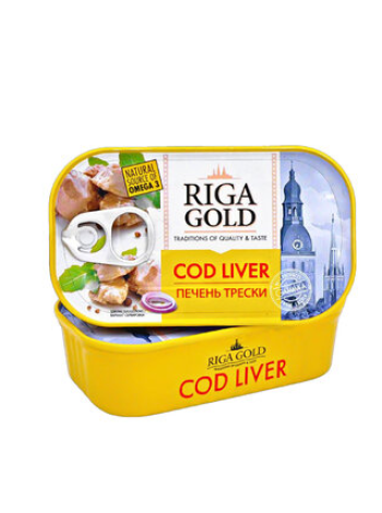 Печень трески RIGA GOLD 120 г