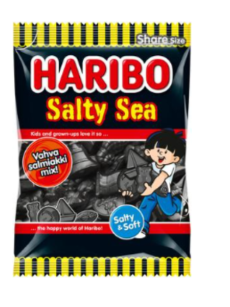 Лакричные конфеты HARIBO Salty Sea 170 г