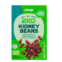 Органическая красная фасоль в рассоле Coop kidneypavut suolaliemessä luomu 380/230 г