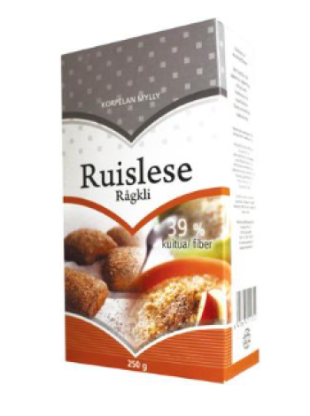 Ржаные отруби Korpelan Mylly Ruislese 250 г