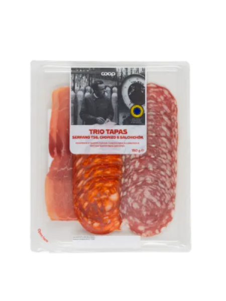 Ассорти тапас в испанском стиле Coop Trio Tapas tapasmix 150 г