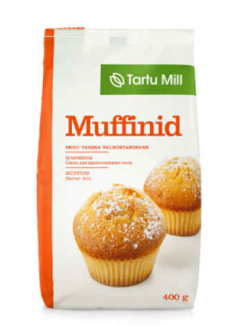 Мучная смесь для маффинов TARTU MILL Muffinipulber 400г