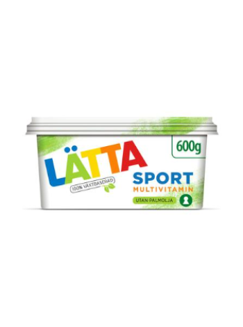 Растительный спред Lätta Sport 600г для здорового питания и образа жизни