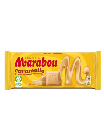 Плиточный шоколад Marabou Caramello 160 г