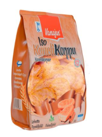Сухарики с корицей и сахаром Vanajan Iso Kanelikorppu 340г
