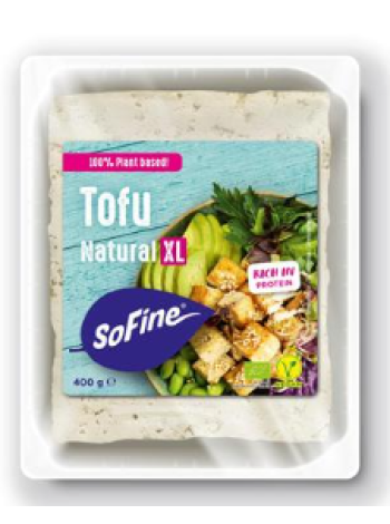 Сыр тофу огранический без добавок SoFine tofu maustamaton luomu 400 г