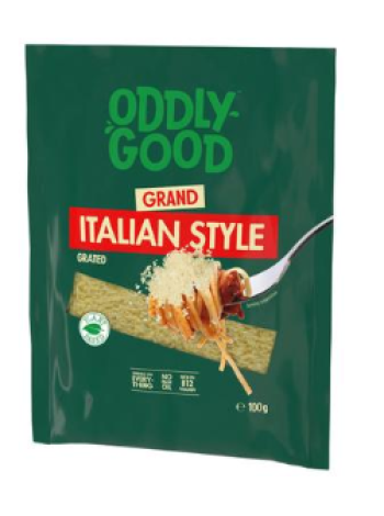 Сыр для веганов тертый Oddlygood Italian Style 100 г