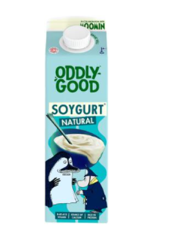 Соевый йогурт Oddlygood Soygurt 1 кг натуральный