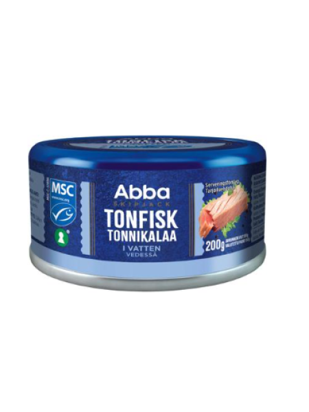 Тунец в рассоле Abba Tonnikalaa Vedessä 200 / 150 г 