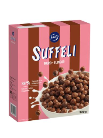 Шарики с молочным шоколадом для завтрака Suffeli muro 320 г