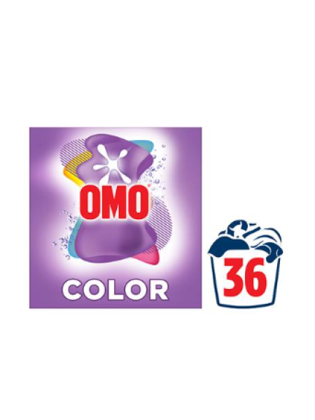 Стиральный порошок Omo Color для цветного белья 1,26 кг 36 стирок