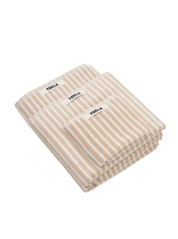 Махровое полосатое полотенце Tekla Terry striped 100 x 150 см