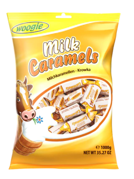 Конфеты коровка кремовая Woogie Milk 1кг