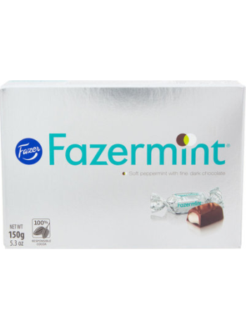 Шоколадные конфеты с мятной начинкой Fazer Fazermint 150г