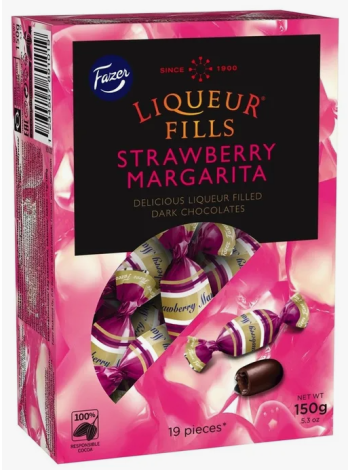 Шоколадные конфеты Fazer Liqueur Fills Strawberry Margarita 150г