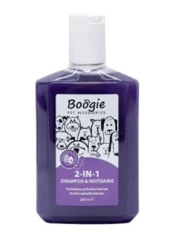 Шампунь и кондиционер для собак Boogie 280мл 2в1