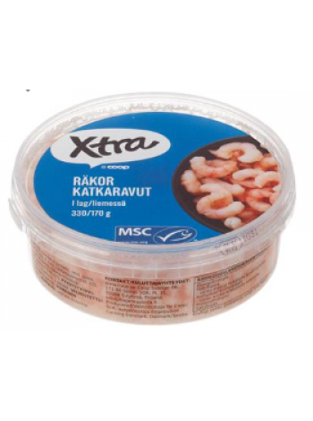 Креветки в рассоле Xtra katkaravut 330г