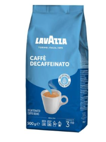Кофе в зернах Lavazza Decaffeinato 500 г