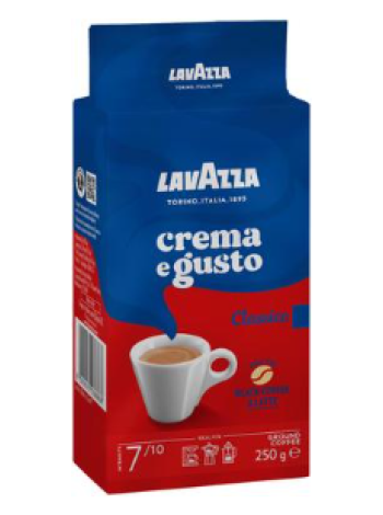 Кофе молотый Lavazza Crema e Gusto 250 г