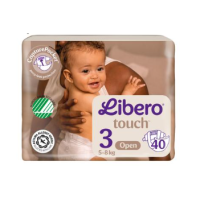 Подгузники LIBERO Touch tape размер 3 40 шт, 5-8 кг