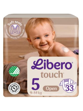 Подгузники LIBERO Touch tape размер 5 33 шт 9-14 кг