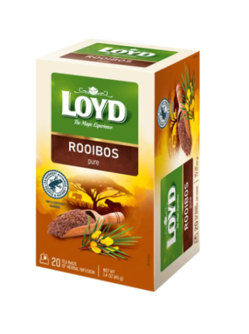 Травяной чай в пакетиках Rooibos Loyd 20шт