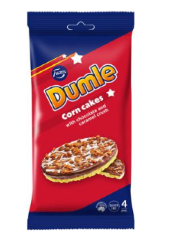 Кукурузные лепешки Fazer Dumle 4 шт 66 г