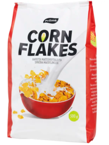 Кукурузные хлопья Priima Corn Flakes 500г
