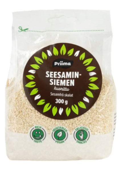 Семена кунжута Priima Seesaminsiemen 300 г очищенные