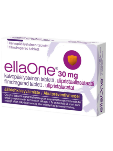 Таблетка экстренной контрацепции EllaOne 30 мг 1шт