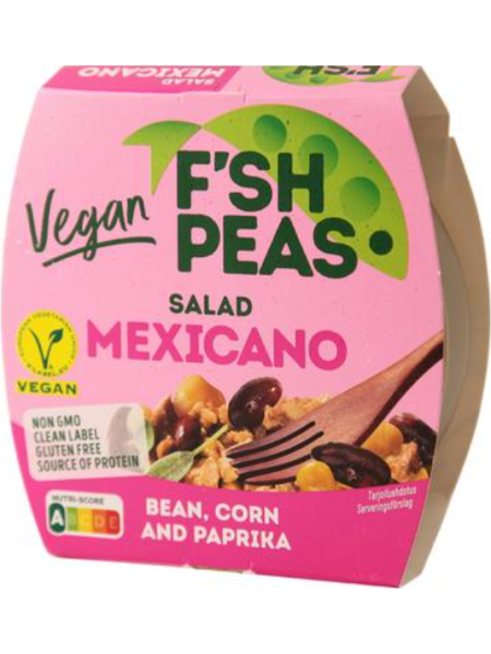 Салат из гороха и белка в мексиканском стиле F`SH PEAS MEXICANO 175 г