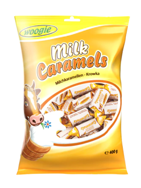 Конфеты коровка сливочная Woogie 400г
