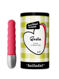 Вибратор для женщин Belladot Greta Mini Vibrator цвет красный 