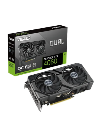 Видеокарта  Asus GeForce DUAL-RTX4060-O8G-EVO
