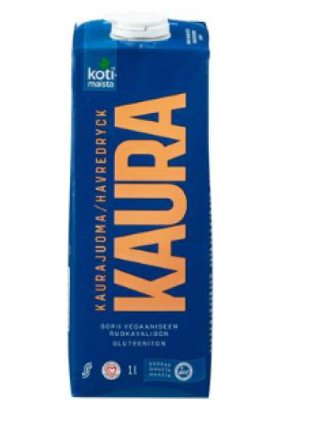 Овсяный напиток Kotimaista Kaurajuoma UHT 1л