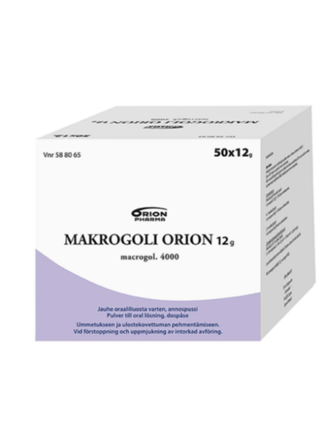 Препарат для лечения запоров MAKROGOLI ORION 50 x 12г