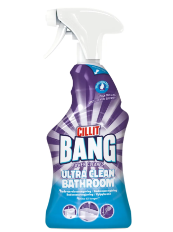 Чистящий спрей Cillit Bang 750 мл для ванной комнаты