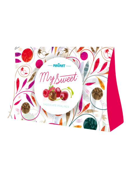 Шоколадные конфеты MAGNAT My Sweet Raspberry & Cherry 185г 