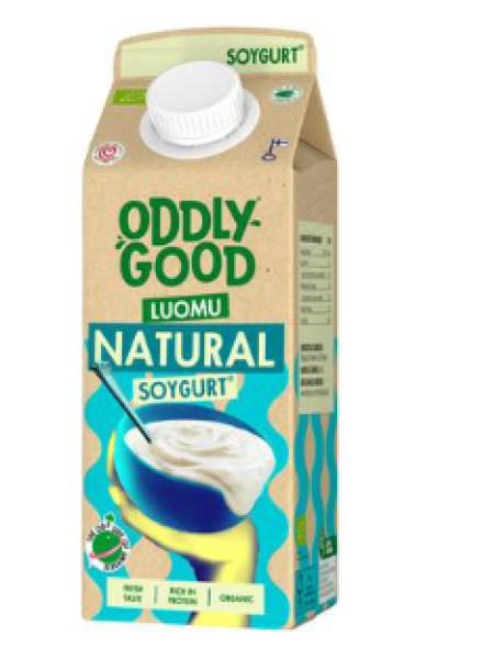 Органический соевый йогурт Oddlygood Planti Soygurt Organic Natural 750г