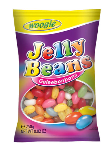 Жевательные конфеты Woogie Jelly beans 250г 