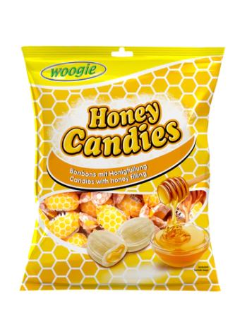 Конфеты с медовой начинкой Woogie Honey Candies 150г