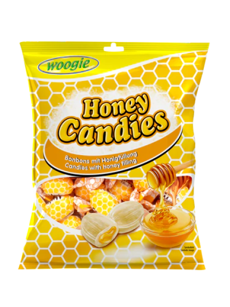 Конфеты с медовой начинкой Woogie Honey Candies 150г