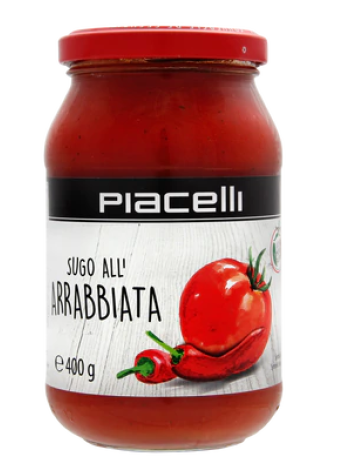 Томатная паста с перцем чили Piacelli Sugo all'Arrabbiata 400г