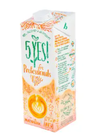 Напиток миндальный ультрапастеризованный 5YES! 1л